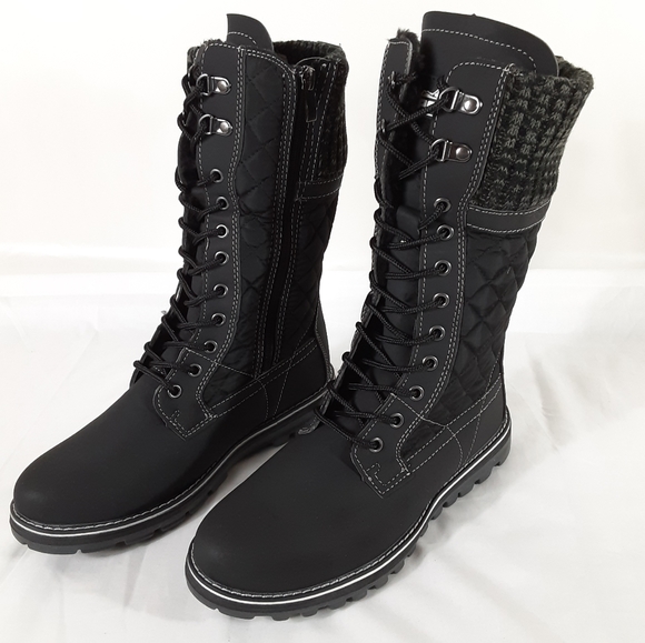 Shoes - Polar Womens Black Fashion Boots Size 8